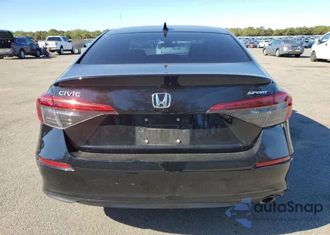 2022 Honda Civic Sport z USA, uszkodzony, nr VIN 2HGFE2F52NH543011